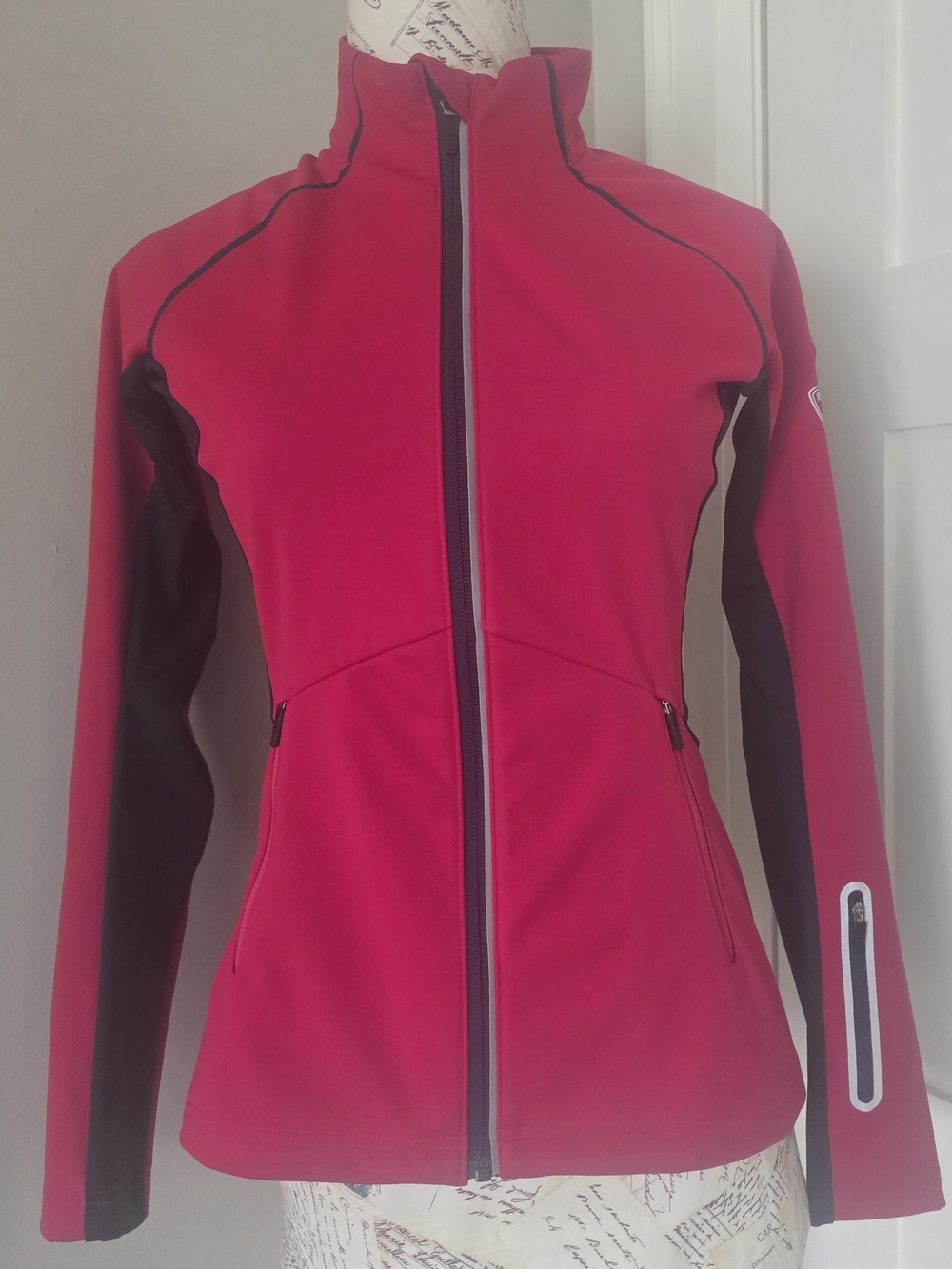 Rossignol Women's Red Softshell Jacket